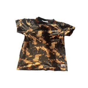 Wesc, Unisex Bleach-Out Logo Tee. Mens S, Womens M